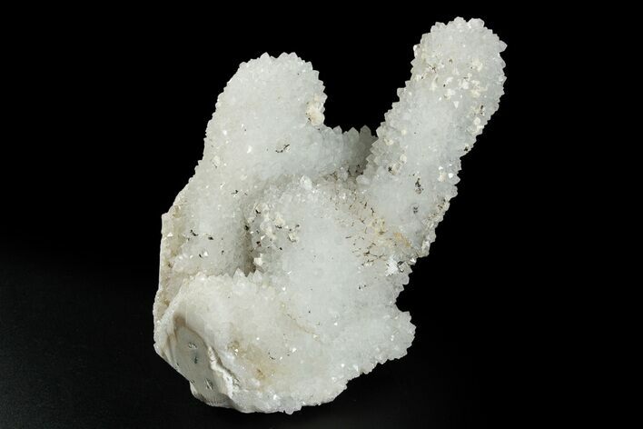 Sparkling Quartz Chalcedony Stalactite Formation - India #262056